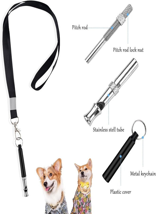 KsPups Professional Dog Training Whistles, Adjustable Frequency, Ultrasound Stop Barking Tool, with Black Strap Lanyard (Pack of-1) - Image 5